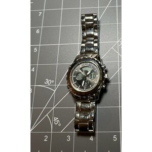 Men's Silver Watch, Japan MOVT Stainless Steel SR626SW NEW BATTERIES 11/23/25